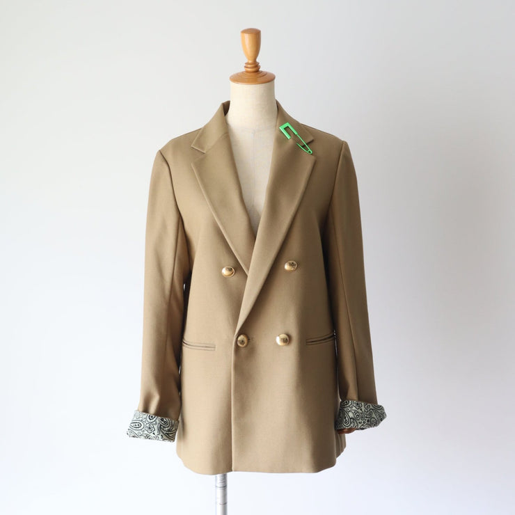 Double tailored jacket /K246-68115