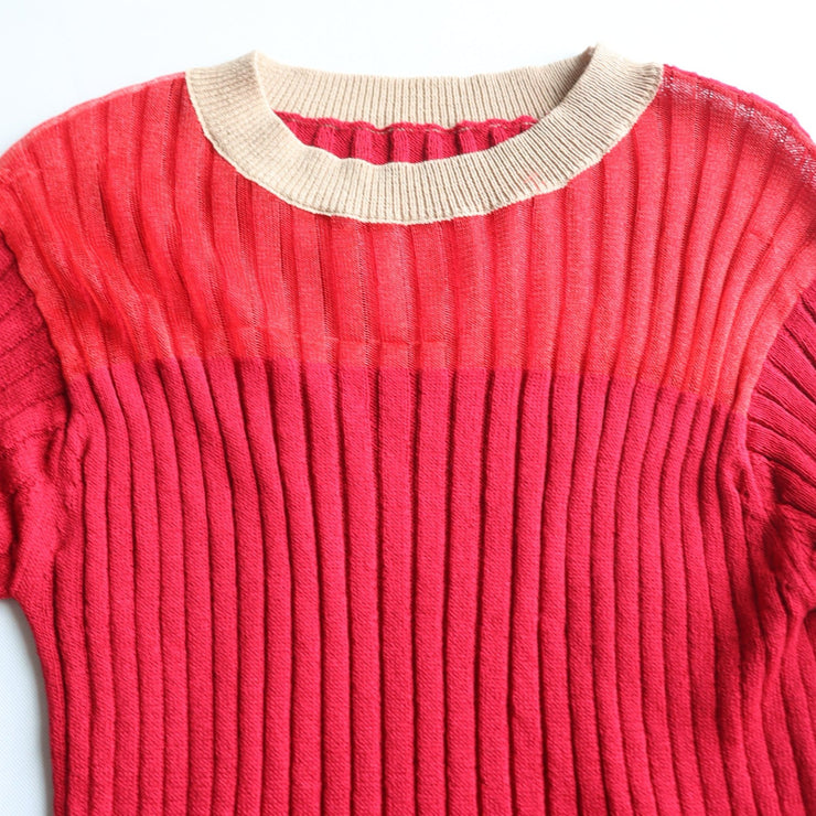 【第4位】Bicolor rib knit/K246-61050