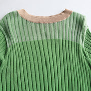 【第4位】Bicolor rib knit/K246-61050