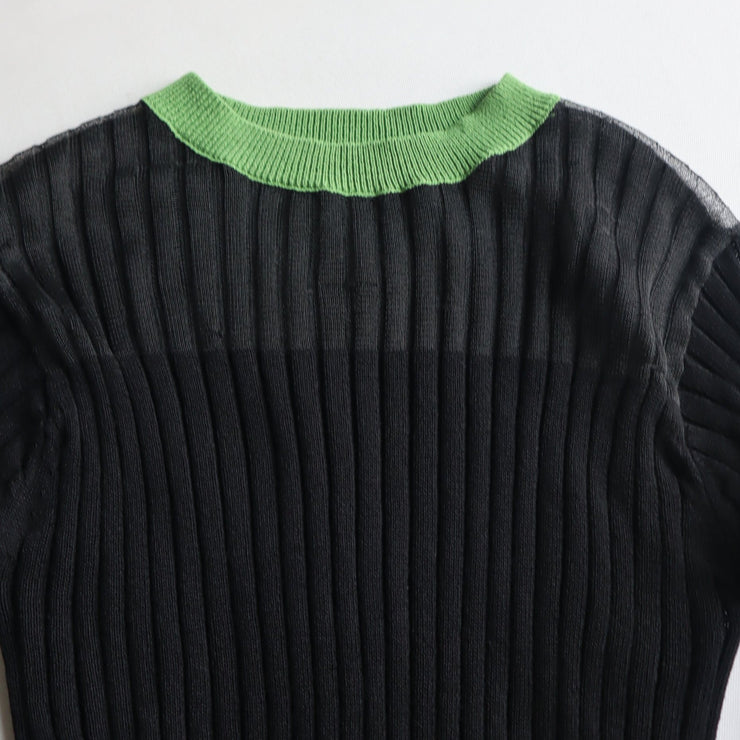 【第4位】Bicolor rib knit/K246-61050