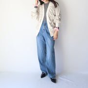 Front satin cardigan/K246-61047