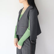 Short cape jacket/K246-68123