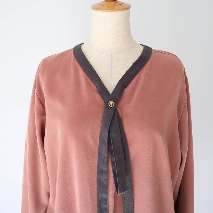 【新作】Tie blouse/K246-66111