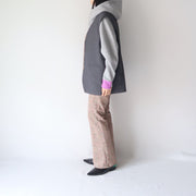 Front tweed vest/K246-68120