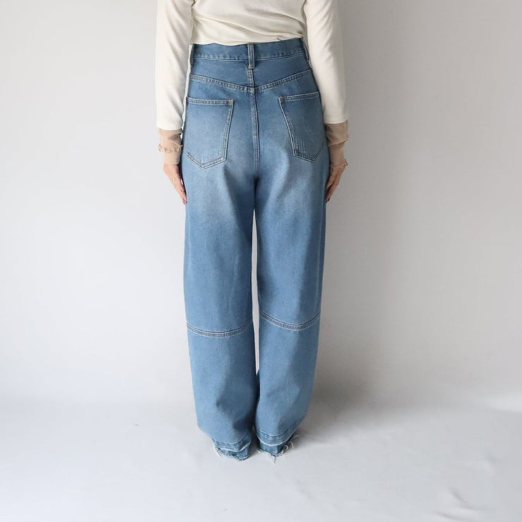 【新作】High waist denim/K246-64147