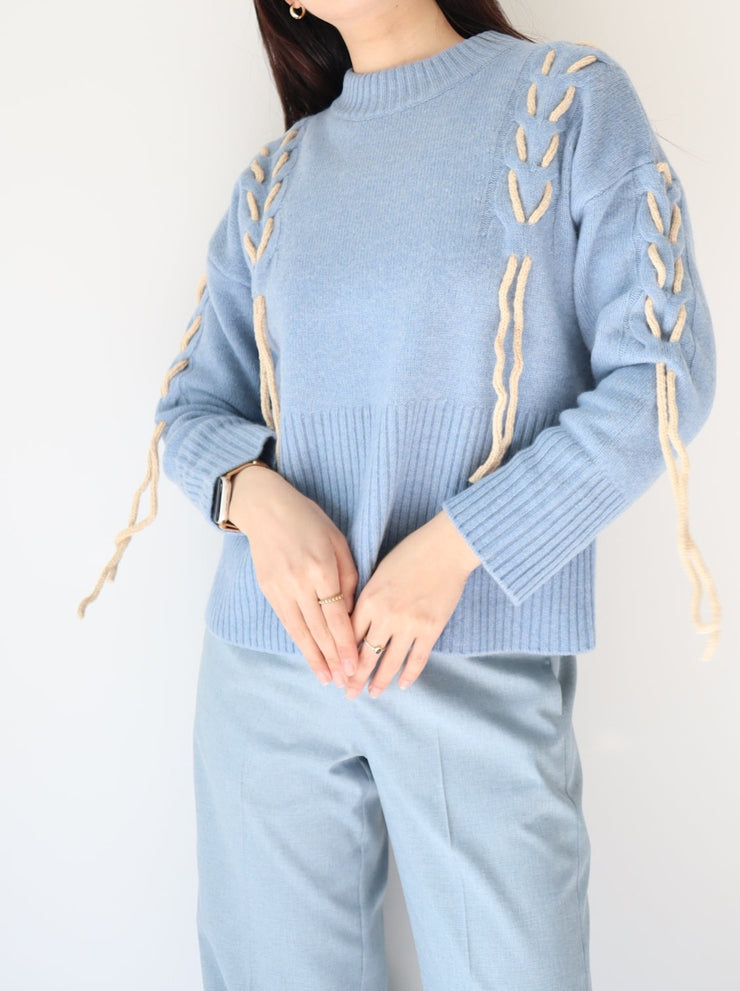Ribbon knit/K236-61036