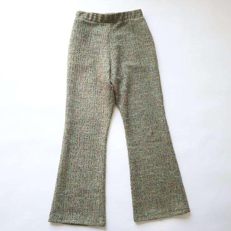 Tweed flare pants/K246-64149