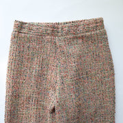 Tweed flare pants/K246-64149