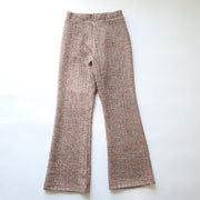 Tweed flare pants/K246-64149