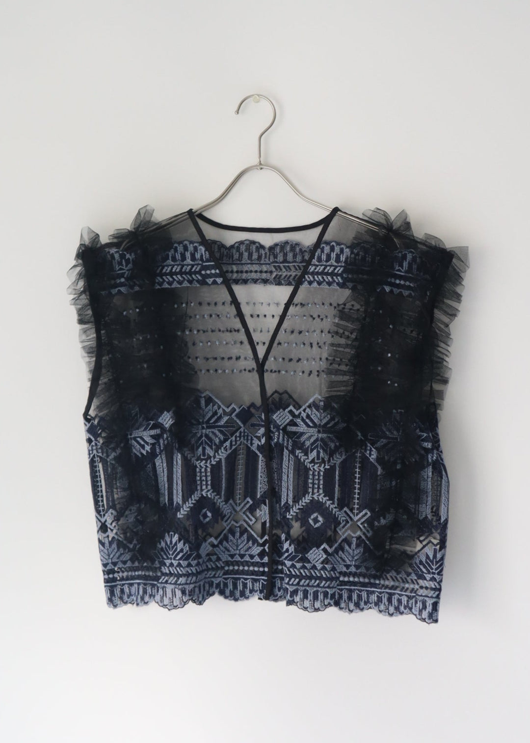 kittle (キトル)original tulle frill vest kittle (キトル)original tulle frill vest original tull vest