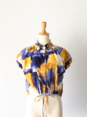 【第5位】Paint print short blouse/K241-66100