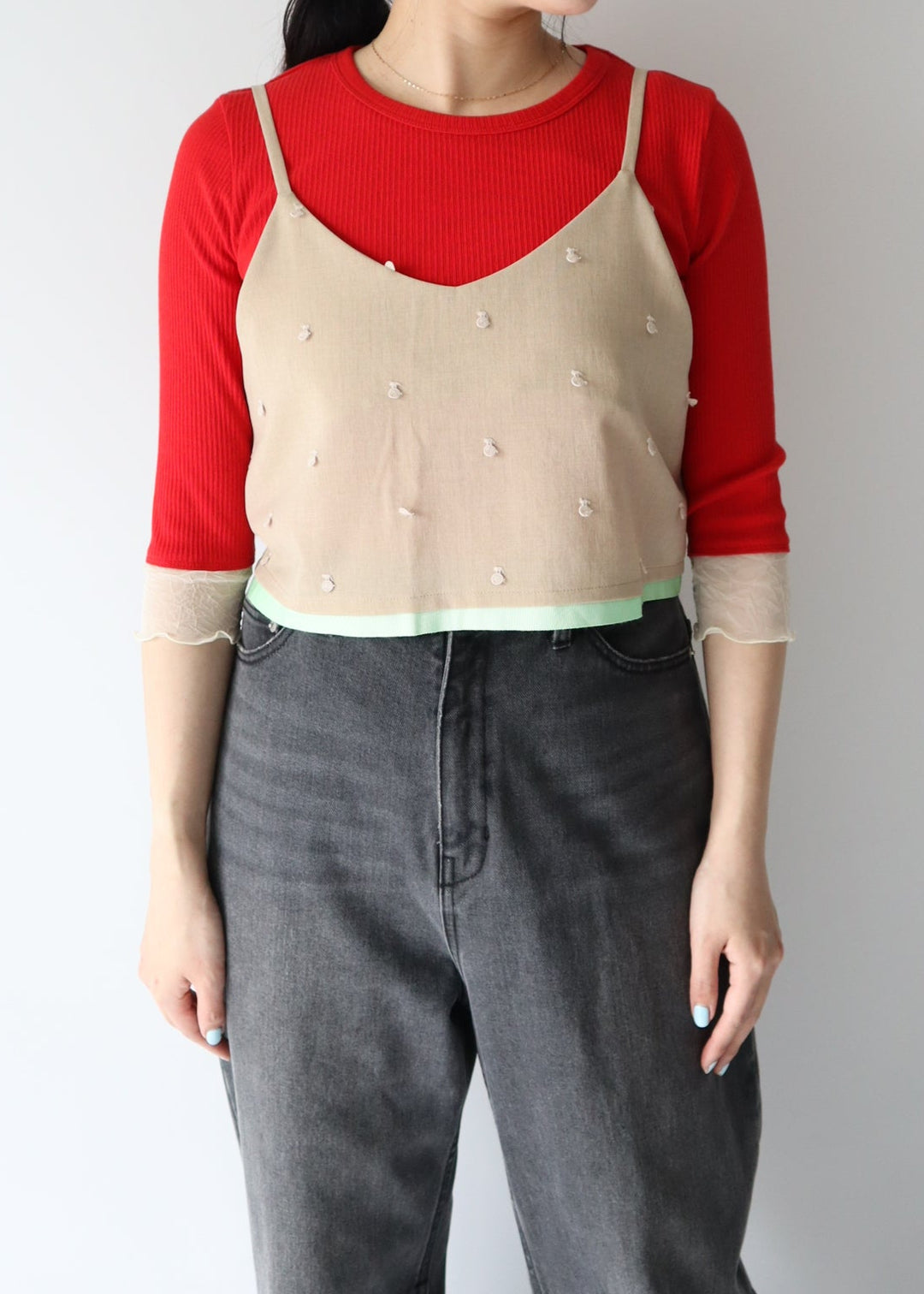 【新品・未使用】Kittle リンゴちゃんキャミソール ringochan camisole/K251-66118 – Kittle.