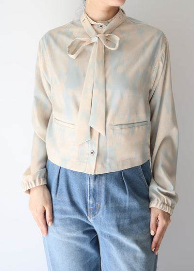 tiedye print blouse/K251-66115