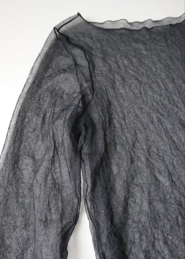 sheer tops/K251-62236