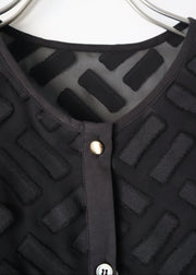cut  jacquard no sleeve/K251-66123