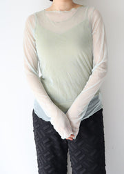sheer rib tank top/K251-62240