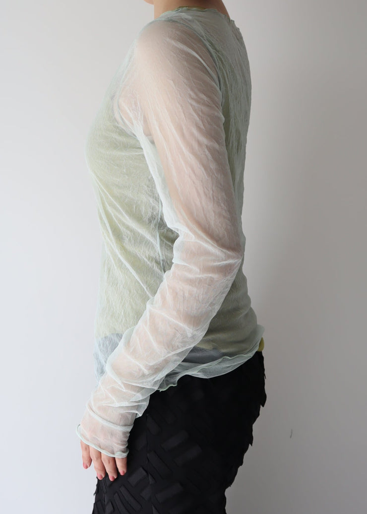 sheer tops/K251-62236