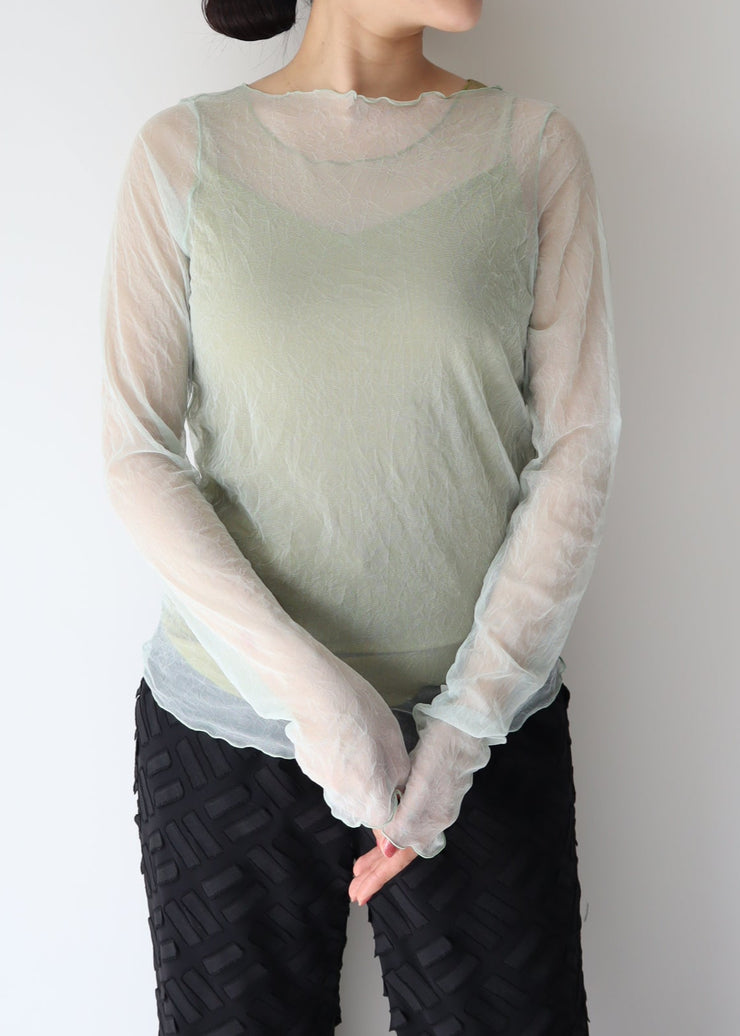 sheer tops/K251-62236