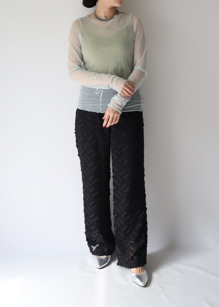 sheer tops/K251-62236