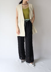 cut  jacquard pants/K251-64160