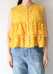 cut  jacquard no sleeve/K251-66123