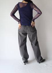 sheer tops/K251-62236