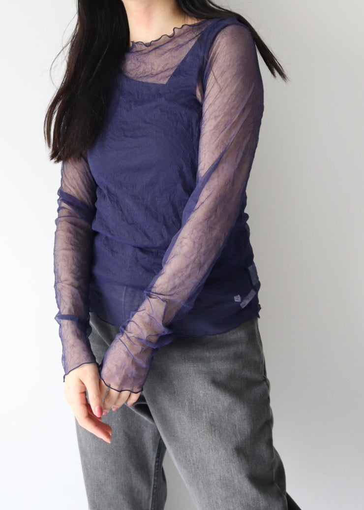 sheer tops/K251-62236