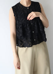 cut  jacquard no sleeve/K251-66123