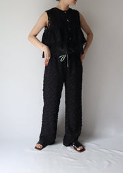 cut  jacquard pants/K251-64160