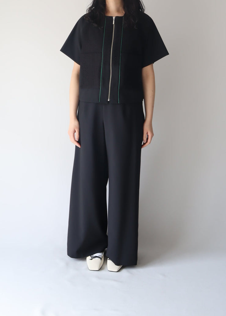 front lace blouson/k251-66127