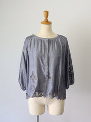 【第4位】Embroidery blouse/K241-66095