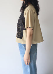 front lace blouson/k251-66127