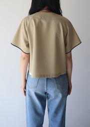 front lace blouson/k251-66127