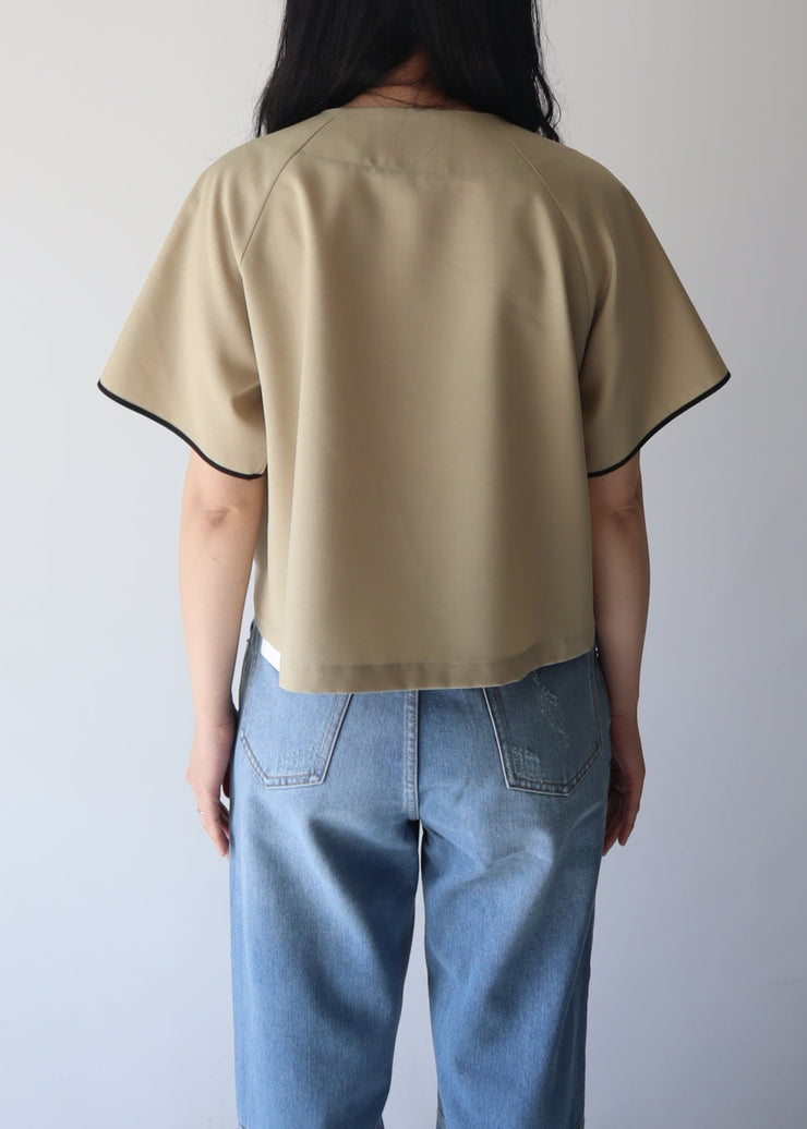 front lace blouson/k251-66127