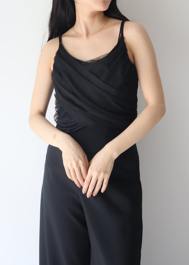 cross tulle camisole/K251-62258