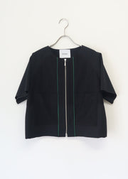 front lace blouson/k251-66127