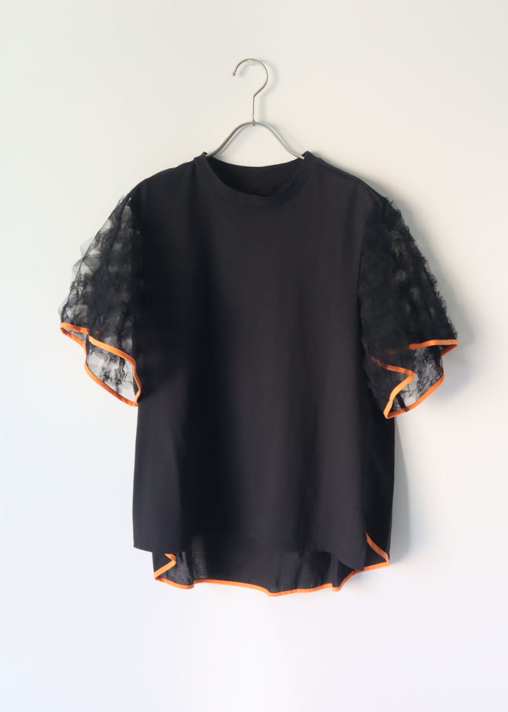 【新作】Sheer sleeve Tshirt/K251-62256