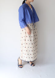 【新作】lace front string cardigan/K251-66120