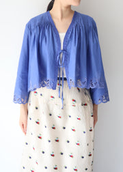 【新作】lace front string cardigan/K251-66120