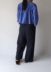 【新作】lace front string cardigan/K251-66120