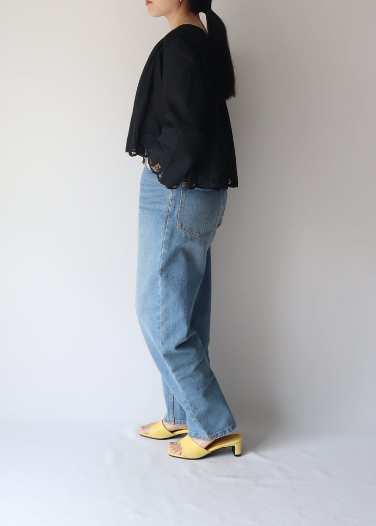 【新作】lace front string cardigan/K251-66120