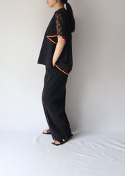 【新作】Sheer sleeve Tshirt/K251-62256
