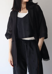【新作】half sleeve jacket/K251-68139