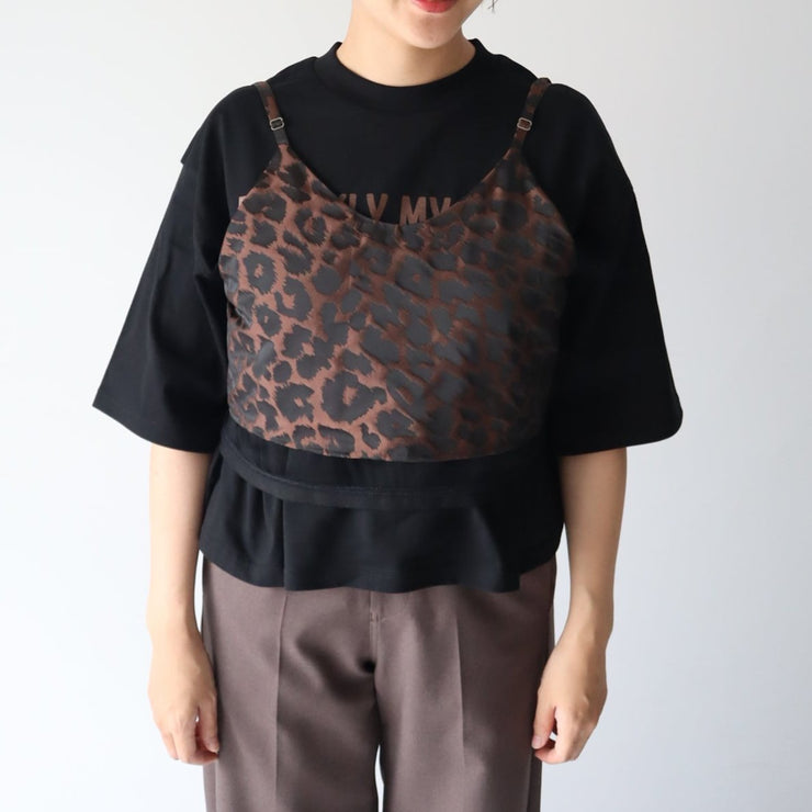 【第1位】Leopard camisole/K246-66110