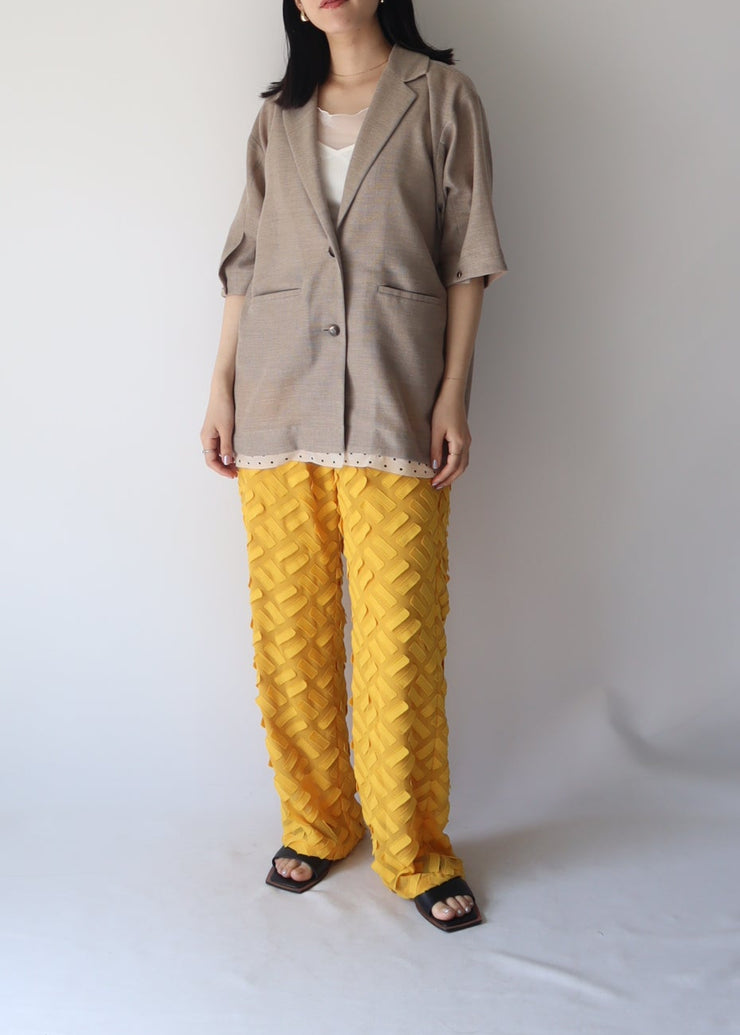 【第2位】cut  jacquard pants/K251-64160