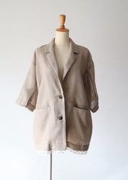 【新作】half sleeve jacket/K251-68139