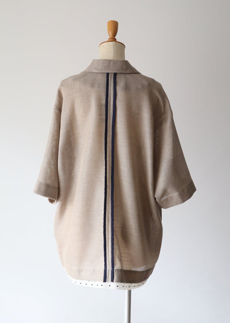 【新作】half sleeve jacket/K251-68139