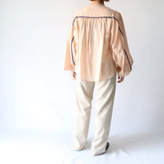 Back gather blouse/K246-66105