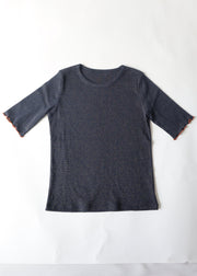 【新作】lame rib Tshirt/K251-62260
