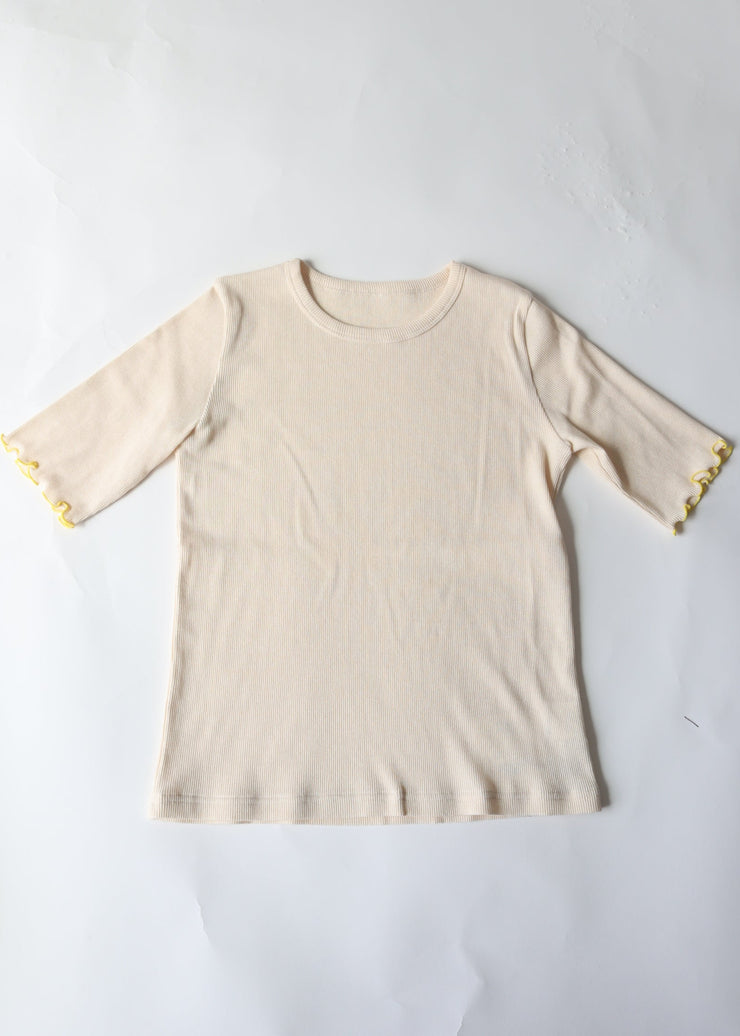【新作】lame rib Tshirt/K251-62260